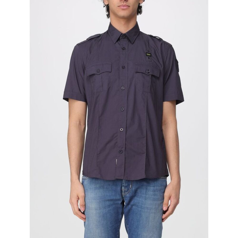 Blauer Shirt Men Blue